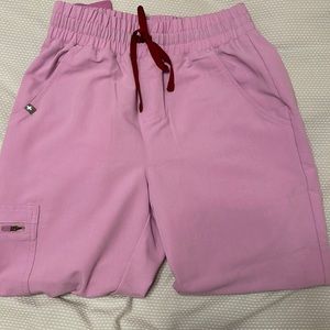 Figs lilac high waisted Zamora joggers. Size x-small petite